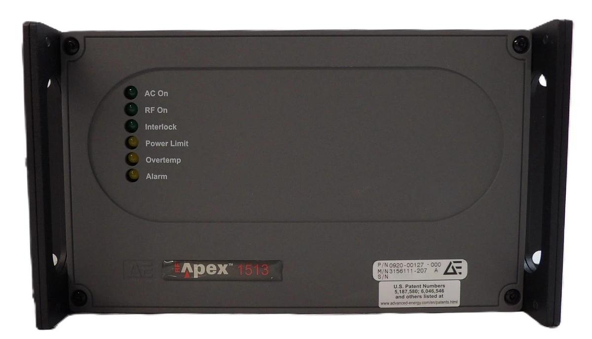 Refurbished Apex 1513 AE Advanced Energy 3156111-207 RF Generator 1.5kW Factory Refurbished
