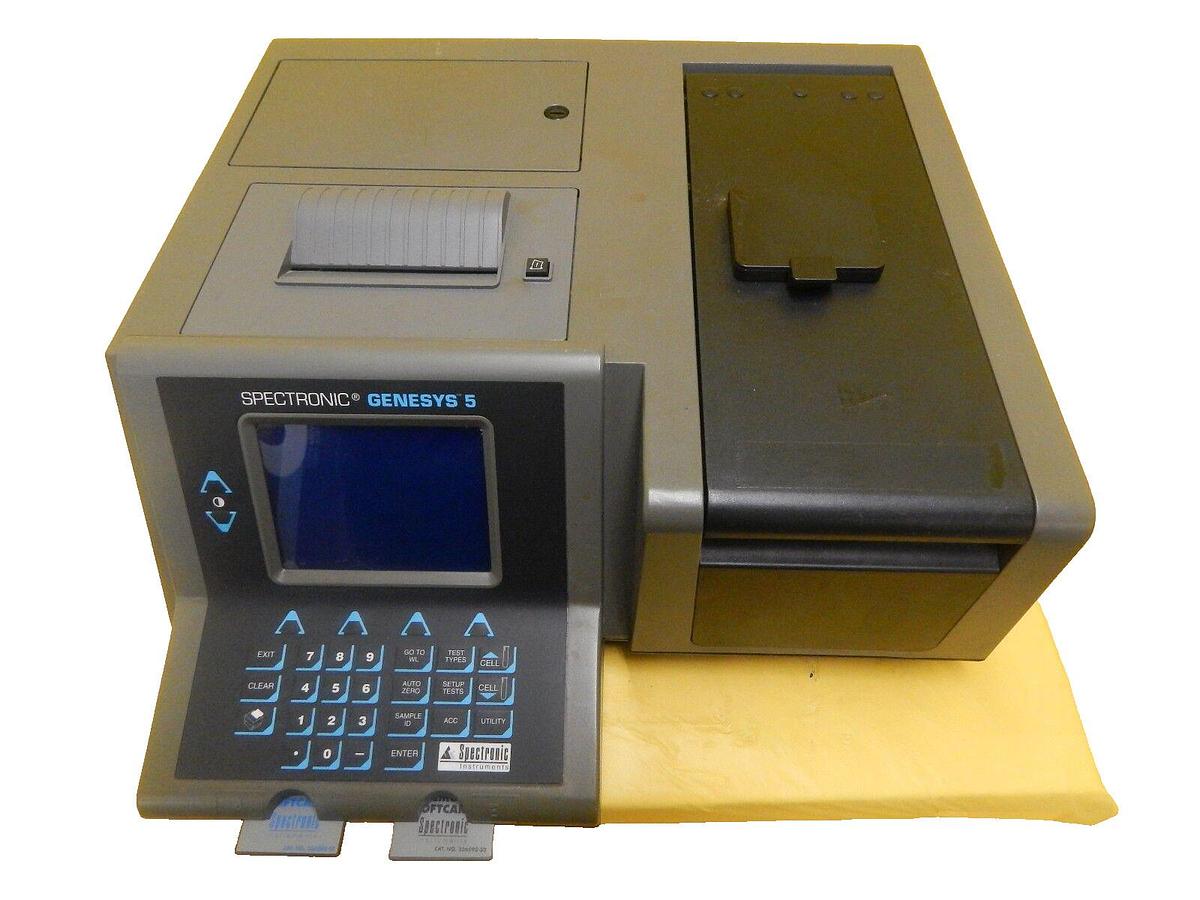 Used Spectronic Genesys 5 Spectrophotometer Milton Roy 336001 Tested Working