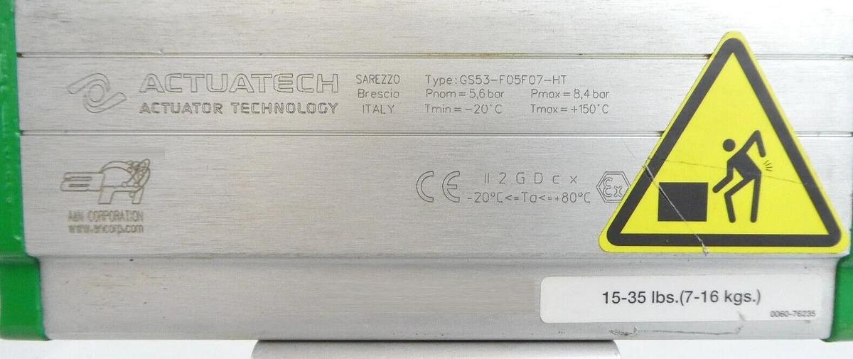 Used A&N Corporation 0190-33426 Vacuum Pump Actuator AMAT Applied Materials Working