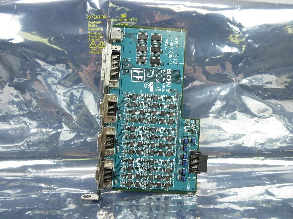 Used Sony 1-689-898-11 Laserscale AMP Detector Card AMP-LS12 Nikon NSR Series Working