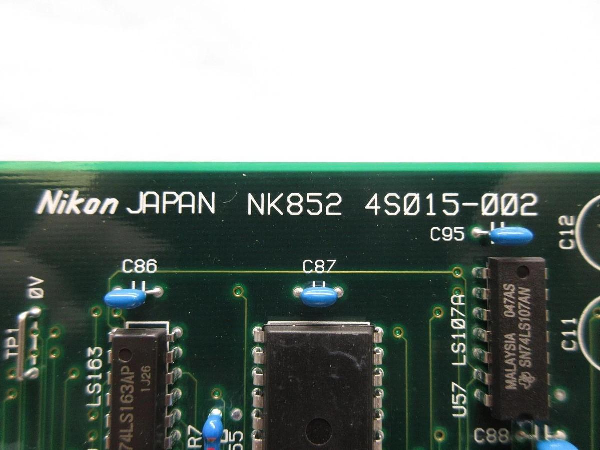 Used Nikon 4S015-002 Processor PCB Card NK852 NSR Used Working