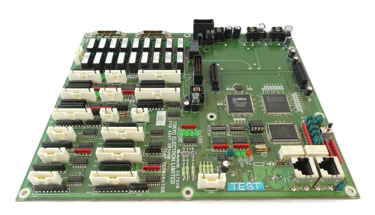 Used TEL Tokyo Electron 3M81-043065-11 Trap Terminator PCB SW300B Working Surplus