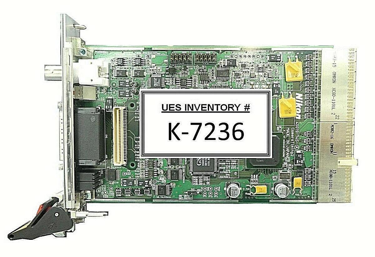 Used Nikon 4S019-745-Ⓐ PCB Card CameraTiming2 NSR FX-601F Lithography System Working
