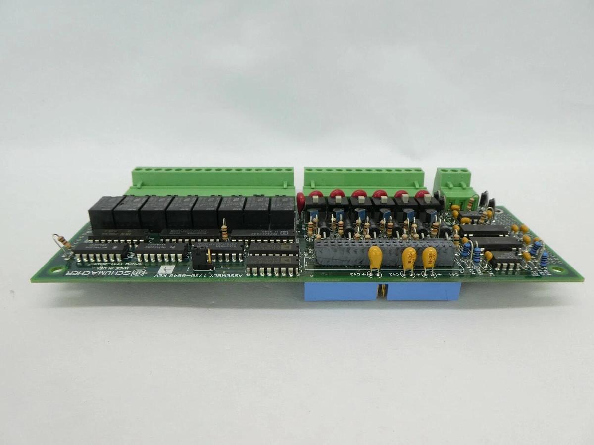 Used Schumacher 1730-0048 Interface Relay Switch Board PCB Working Surplus
