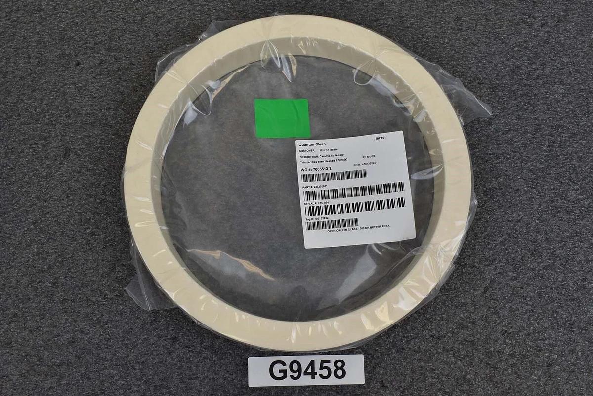 Used Applied Materials 0200-36609 Ceramic Isolator Lid
