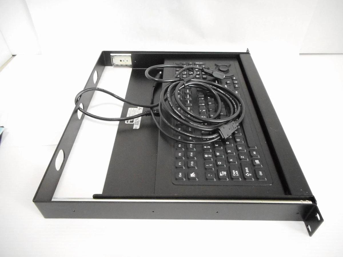 Used CyberResearch RDC-5K Rackdrawer Industrial Keyboard HulaPoint Lot of 3 New