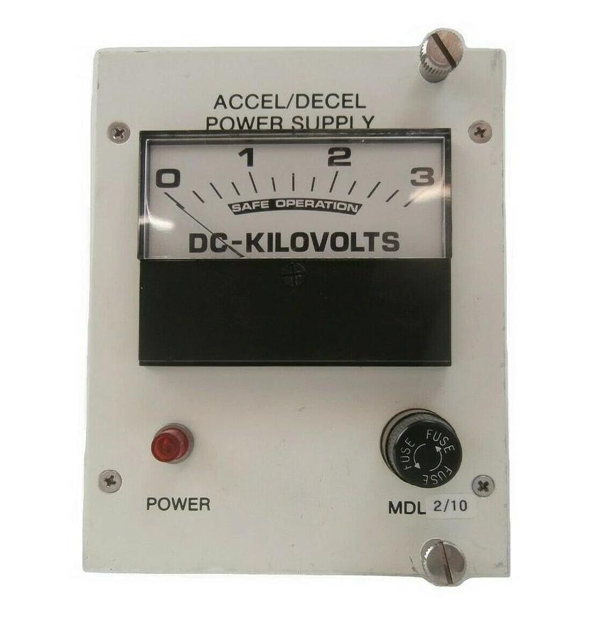 Used Varian 04073001 Accel/Decel Power Supply MDL-2/10 Rev. V Working Surplus