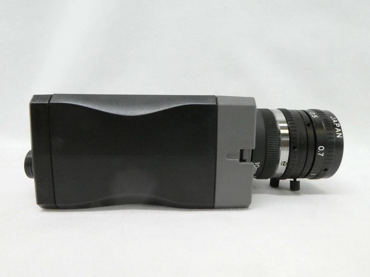 Used Omron V400-F050 2D Code Reader C-Mount with 25mm TV Lens Nikon NSR-610C Working