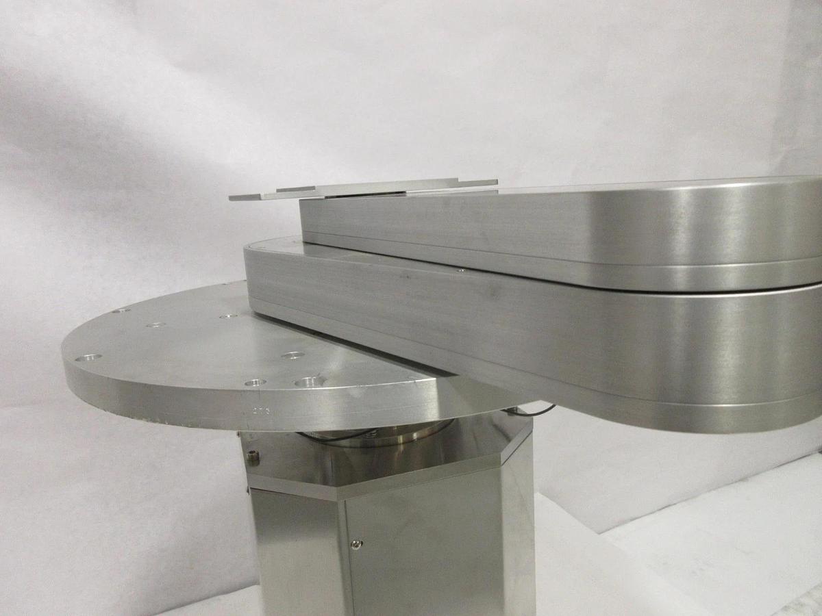 Used Hitachi CR-712V Wafer Handling Clean Robot No End Effector Sanki M-712E Working