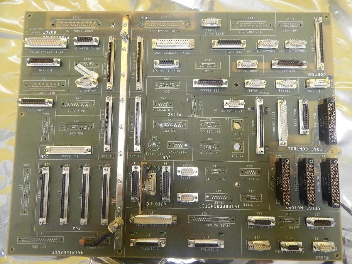 Used Orbot 710-26811-DD WFSCENTER Backplane PCB Board AMAT WF 736 DUO Used