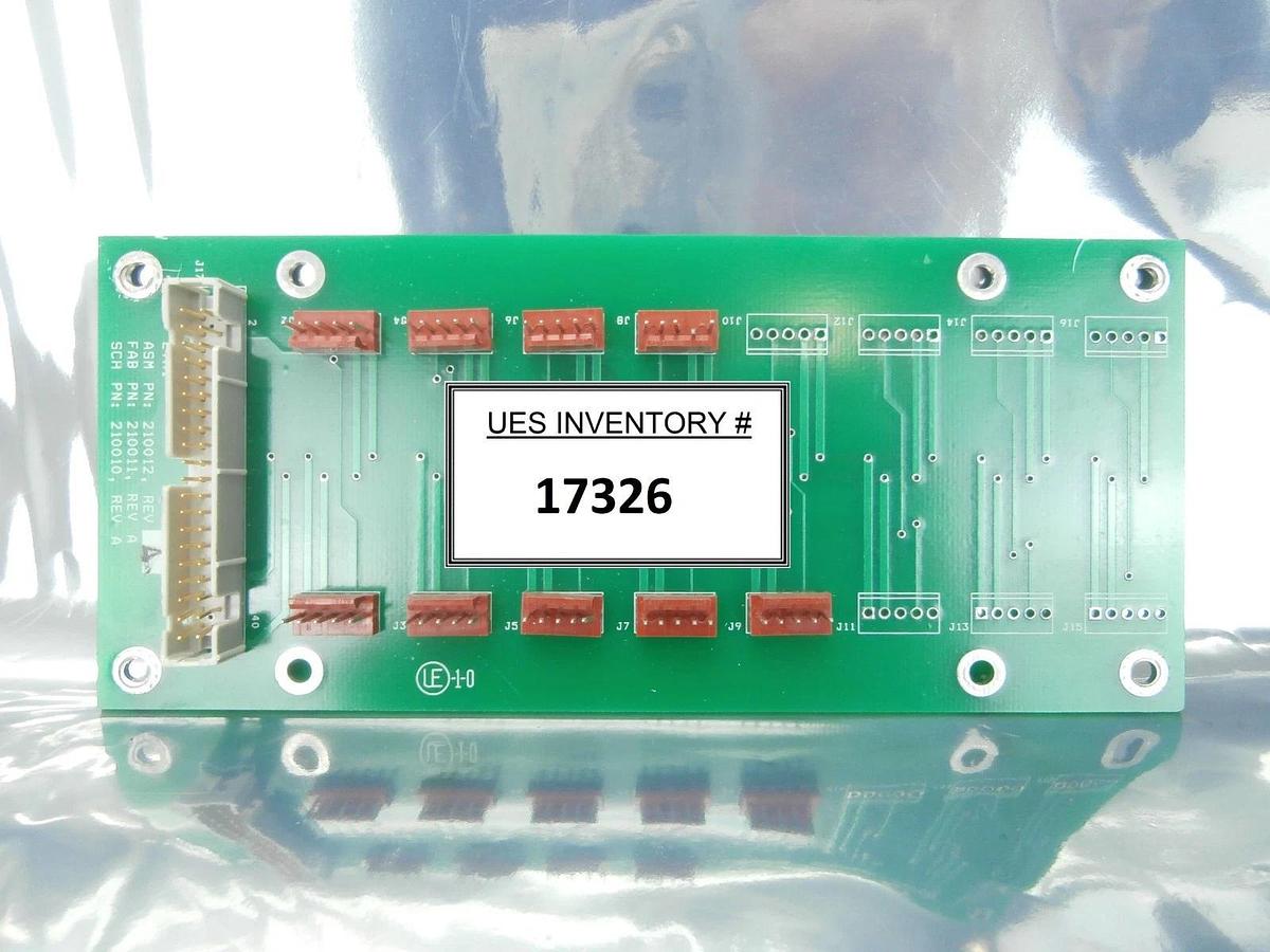 Used ASM Advanced Semiconductor Materials 201012 Connector Board PCB ETMI 201011 Used