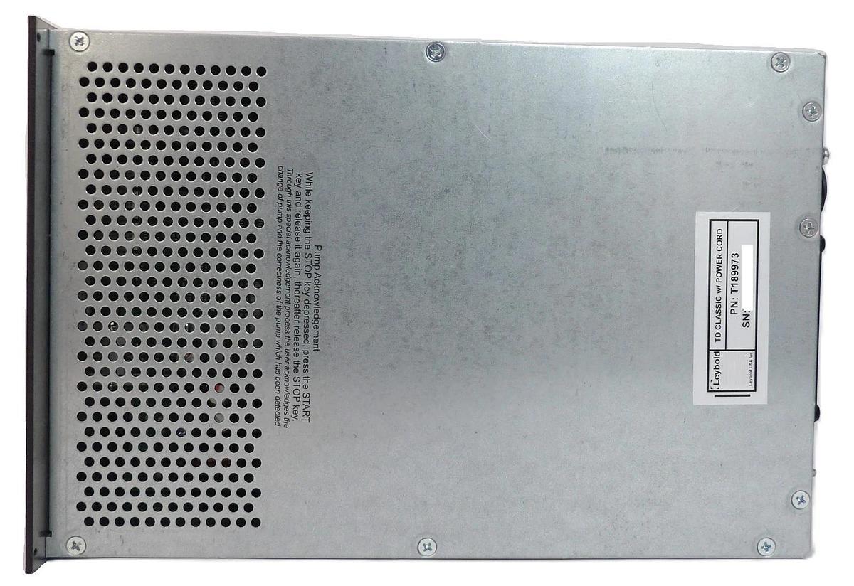TURBO.DRIVE TD20 Leybold 800075V0001 Turbomolecular Pump Controller Turbo New
