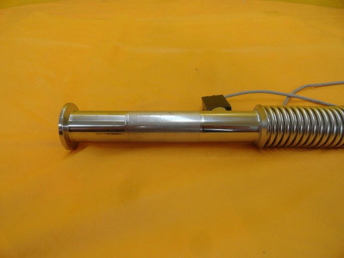 Used MKS Instruments High Vacuum Bellows Hose NW25 SMC Vacuum Switch ZSM1-115 Used