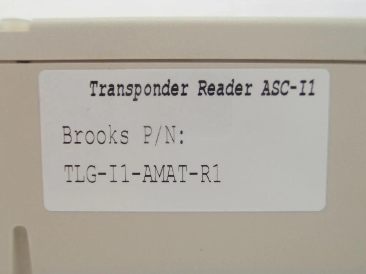 Used Brooks Automation TLG-I2-AMAT-R1 Transponder Set with Antenna ANT-2K15 Spare