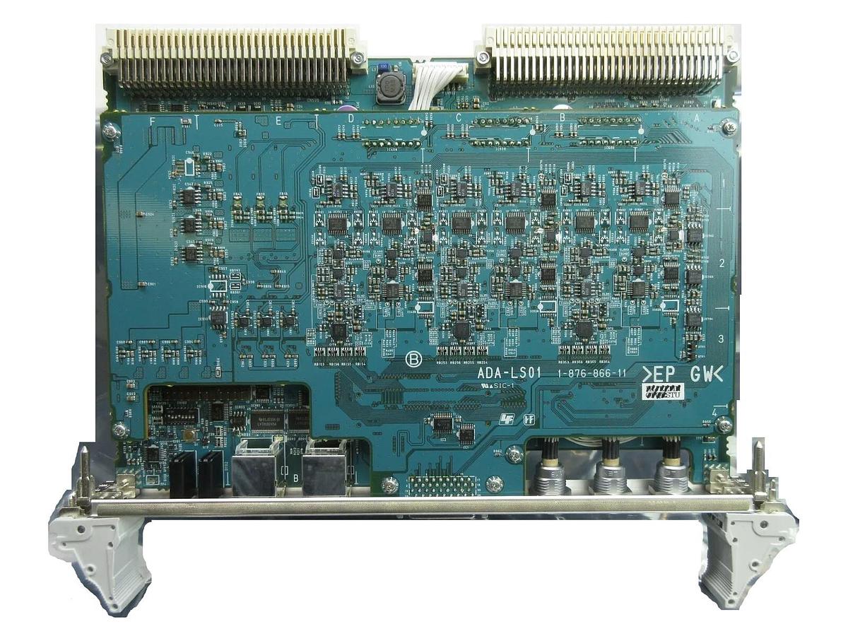 Used Sony 1-876-865-12 Processor PCB Card VME SV-LS02 Nikon 4S025-363 NSR Working