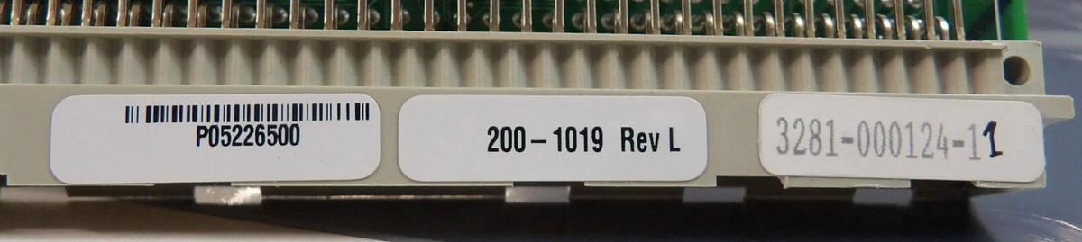 Used Cognex 200-1019 Visioncard VME PCB TEL Tokyo Electron 3281-000124-11 Working