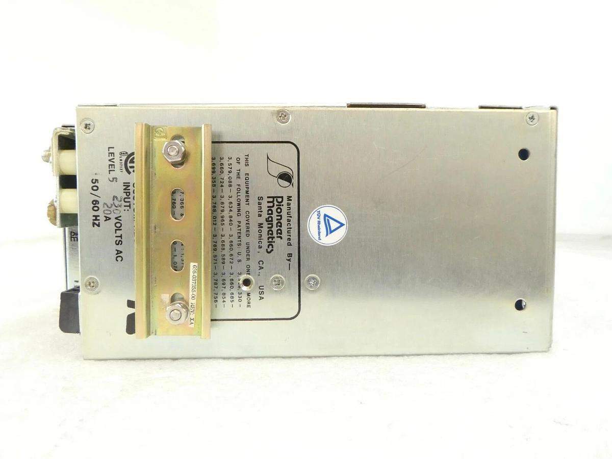 Used Pioneer Magnetics PM 2501B-2 Power Supply 5D300-0-4-S KLA-Tencor eS31 Working