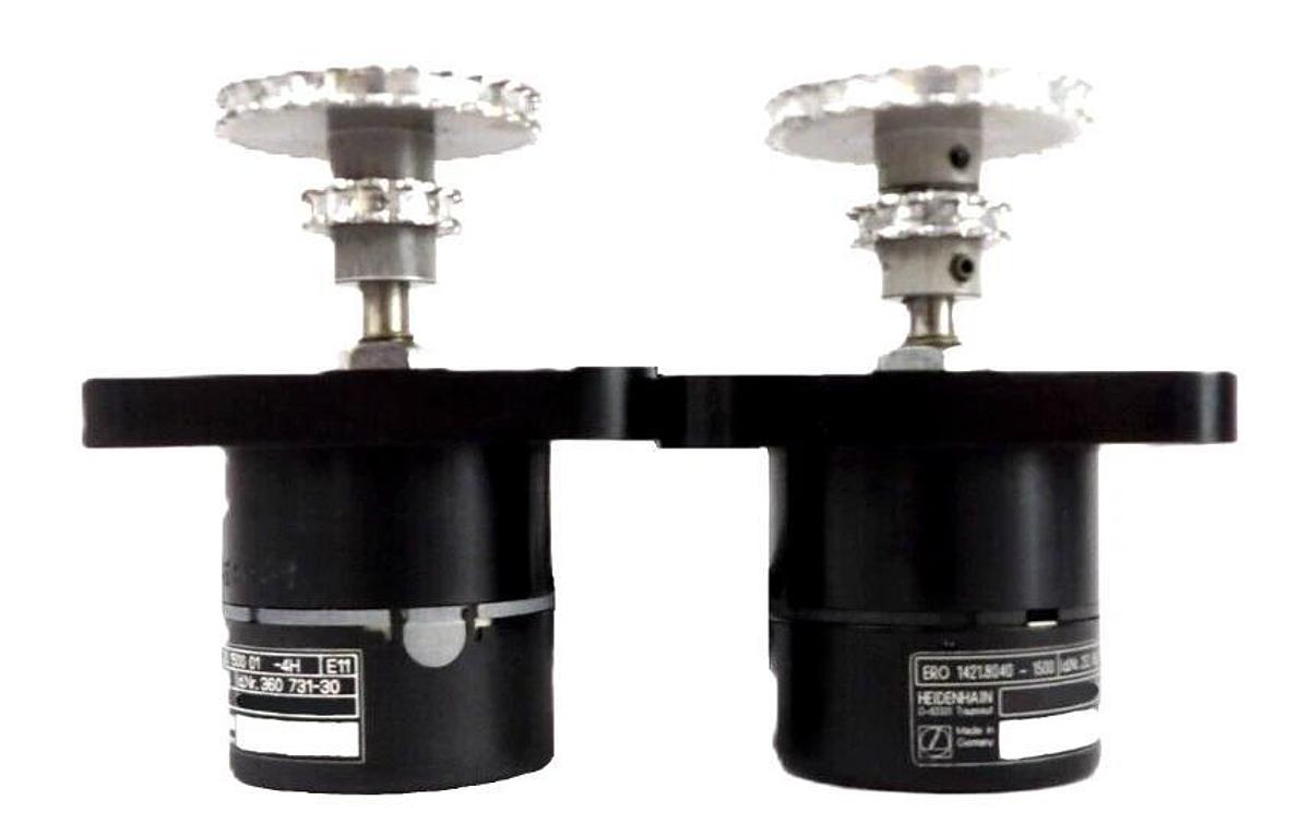 Used Heidenhain ERO Series Robot Theta 1420 1500 01 -4H 1421.8040-1500 Lot of 2 Spare
