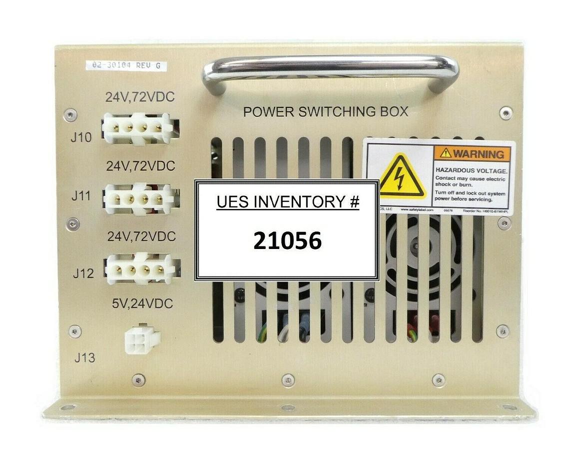 Used ASM Advanced Semiconductor Materials 02-30104 Power Switching Box Working Spare