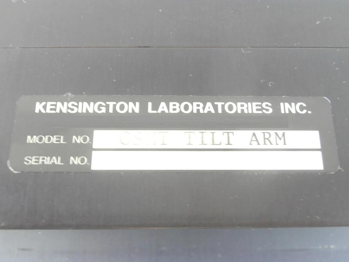 Used Kensington Laboratories CSMT Wafer Scanner and Tilt Arm Assembly CSMT-4 Working