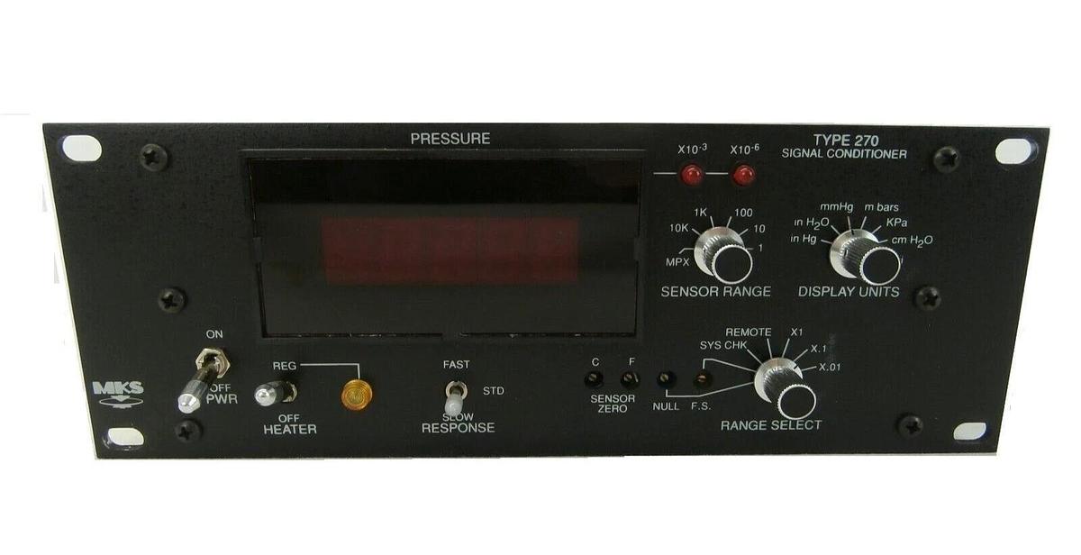 Used MKS Instruments 270D-4 High Accuracy Signal Conditioner Type 270D Working Spare