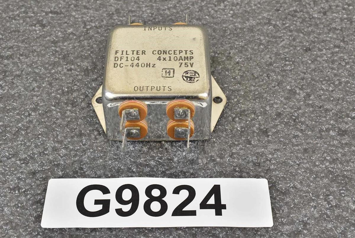 Used Filter Concepts DF104 4x10Amp Filter