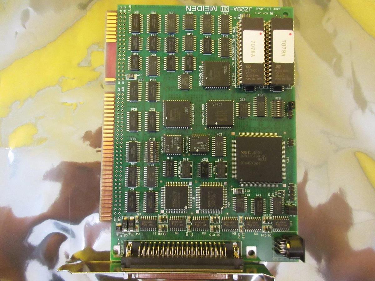 Used Meiden JZ29A-01 Network Interface Processor PCB Card Working Spare