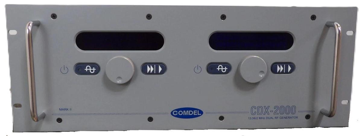 Used CDX-2000 Comdel FP5335-01R1 Mark II Dual RF Generator 13.56/2MHz Working Surplus