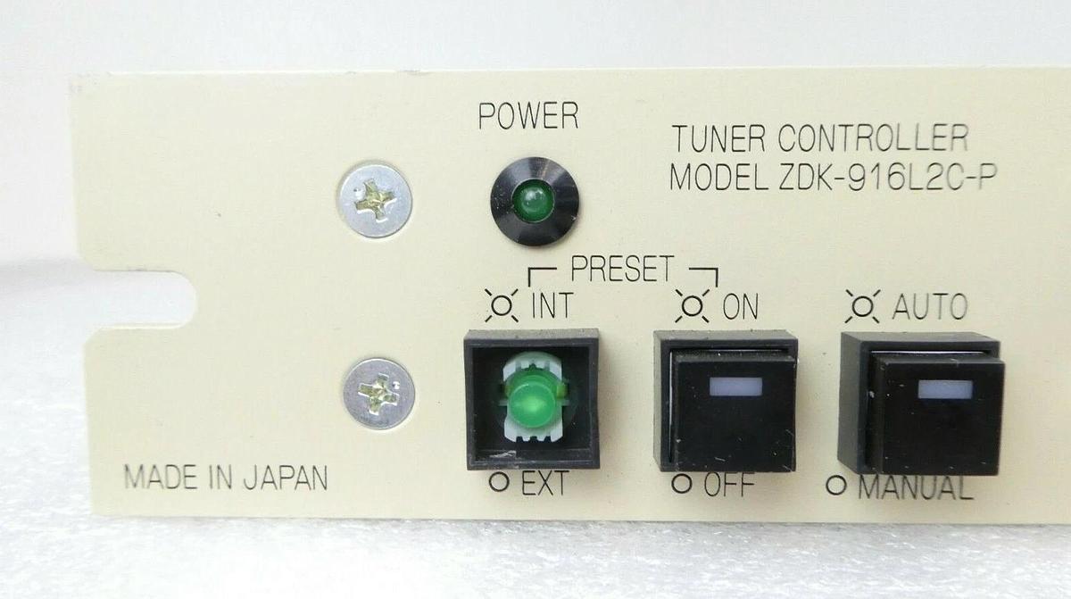 Used Pearl Kogyo ZDK-916L2C-P Tuner Controller Hitachi M-712E Etcher Damaged As-Is
