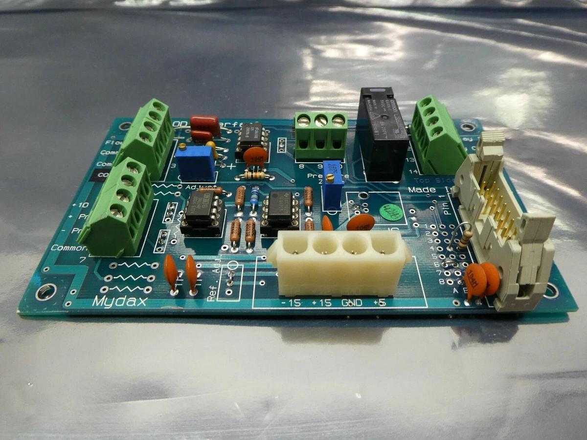 Used Mydax M1010D Flowmeter Interface/Relay Board PCB Chiller 1M9W-T Used Working