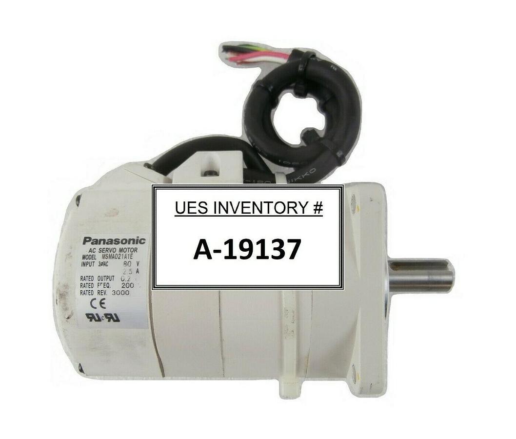 Used Panasonic MSMA021A1E AC Servo Motor MINAS A Series Working Surplus