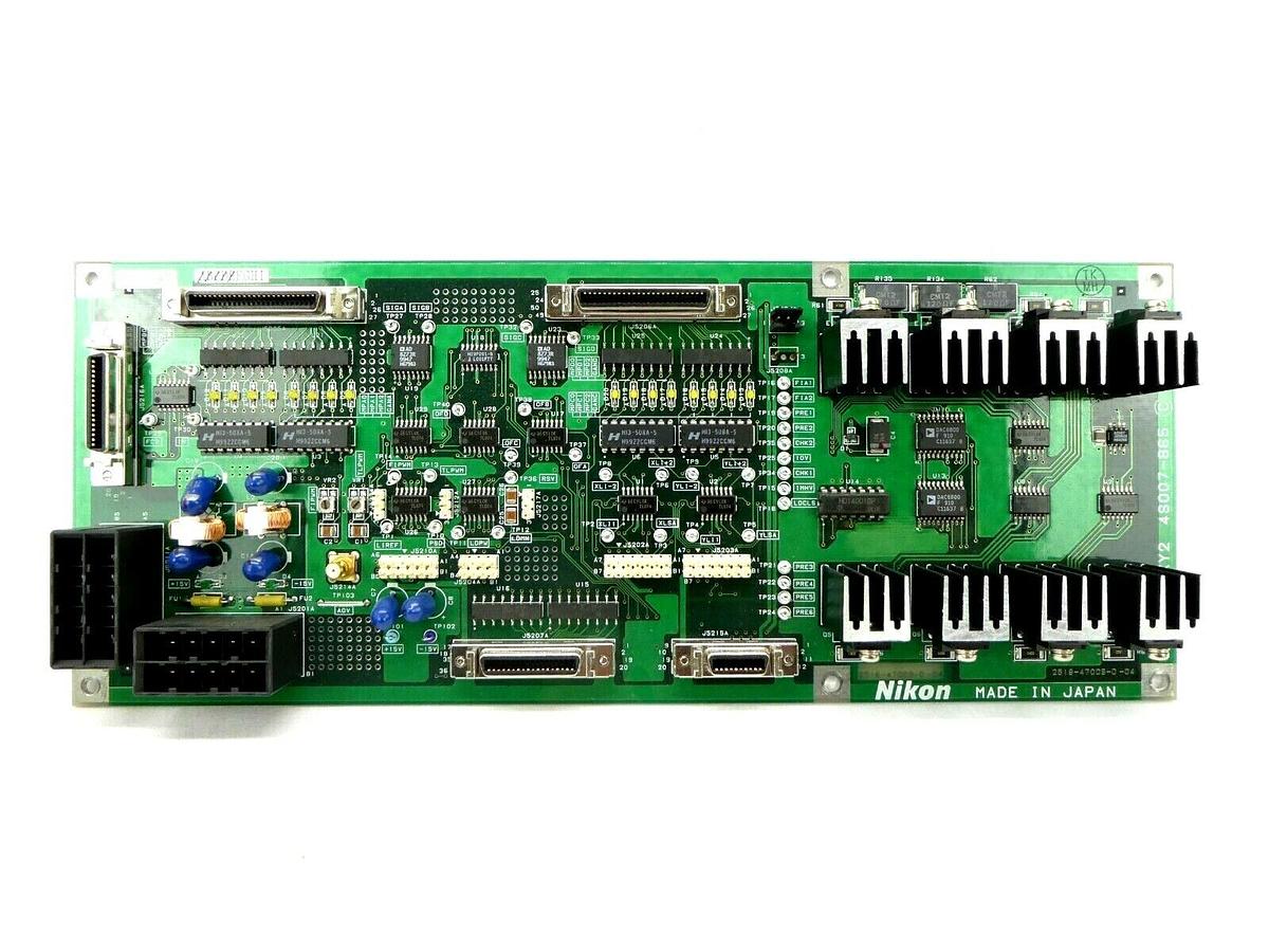 Used Nikon 4S007-865-C SR8-XY2 Control Board PCB NSR-S204B Working Surplus