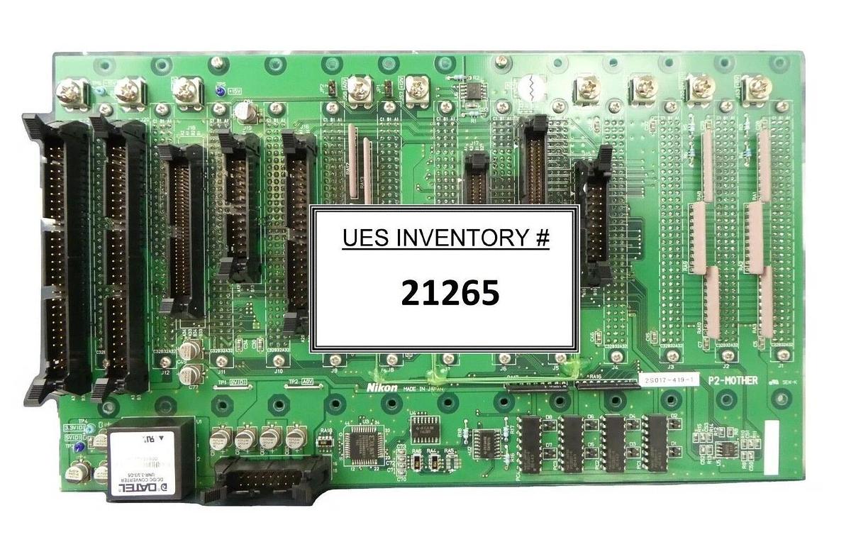 Used Nikon 2S017-419-1 Interface Connector Backplane PCB P2-MOTHER NRM-3100 Working