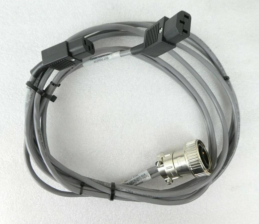 Used Turbo-V 1000HT Varian 9699554S020 Turbomolecular Pump Controller eS31 Working