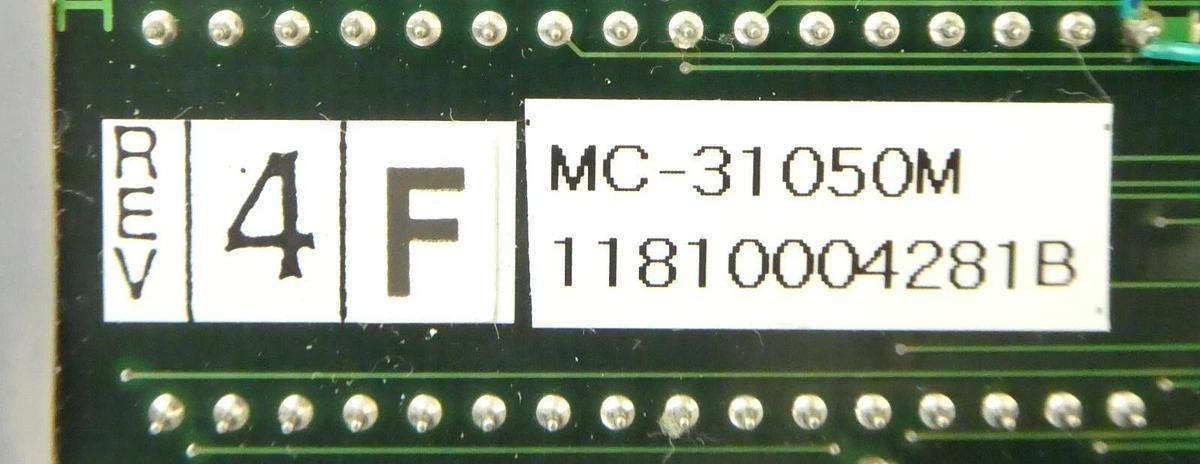 Used TEL Tokyo Electron MC-31050M M Control PCB Card 1181-000428-1B TS-4000Z Working