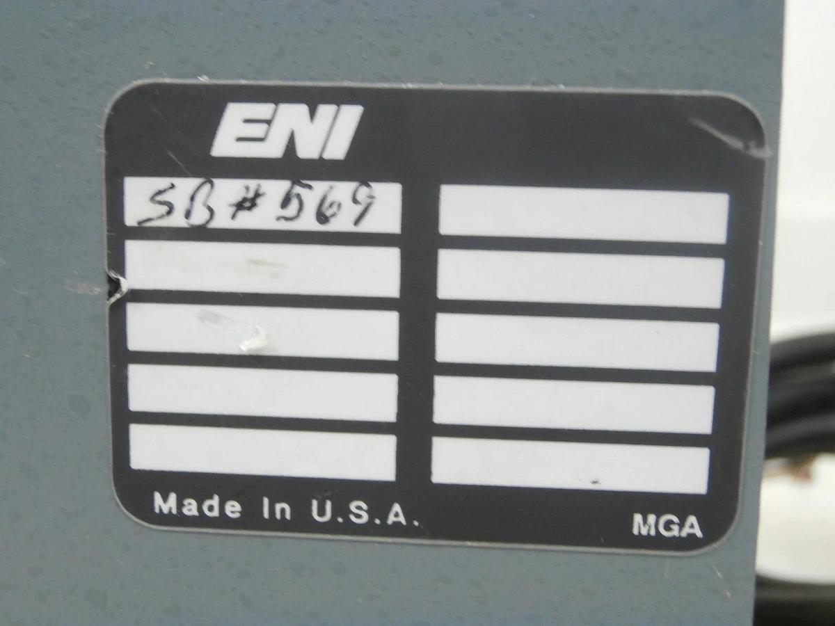 Used LPG-1AT ENI LPG-1ATM3 RF Generator 100W @ 450KHz Tested Working Surplus