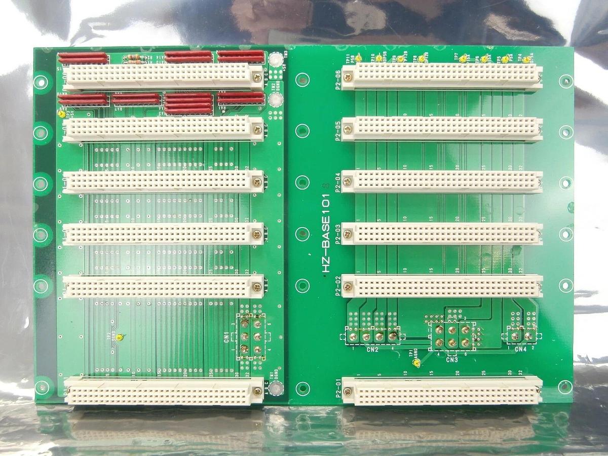 Used HD Hokuto Denko HZ-BASE1018 Backplane Connector Board PCB HZ-3000 Working Spare