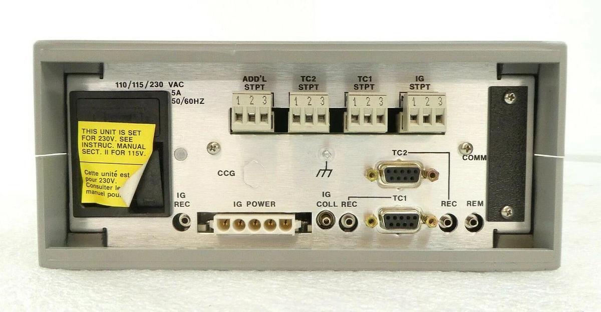 Varian Vacuum Technologies L9120310 Vacuum Gauge Controller SenTorr P129695 New