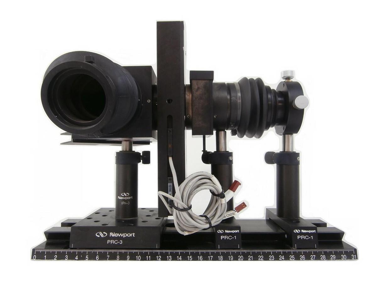 Used Newport Optical Assembly Track Right Angle Mirror PRC-3 PRC-1 VPH-3 Working