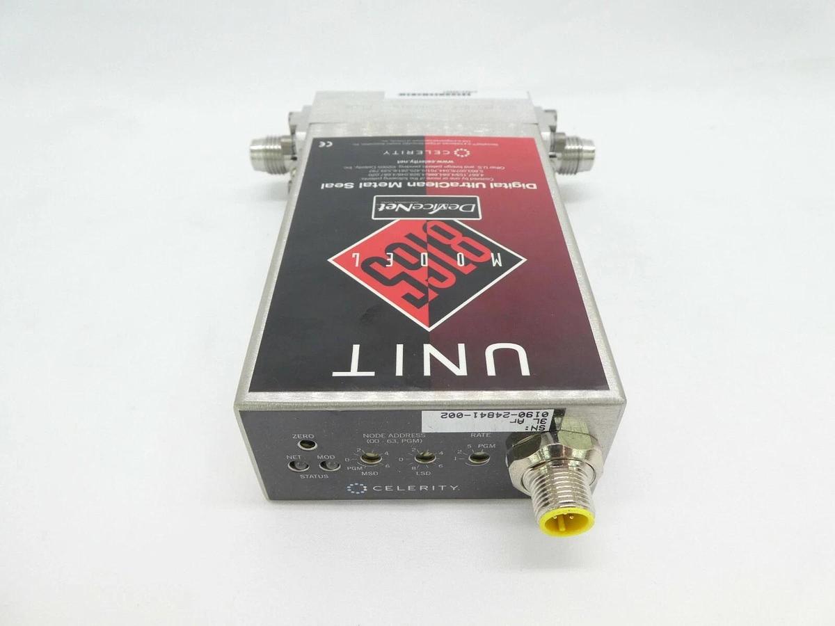 Used Celerity UFC-8165 Mass Flow Controller MFC AMAT 0190-24841 3L Ar Working Spare