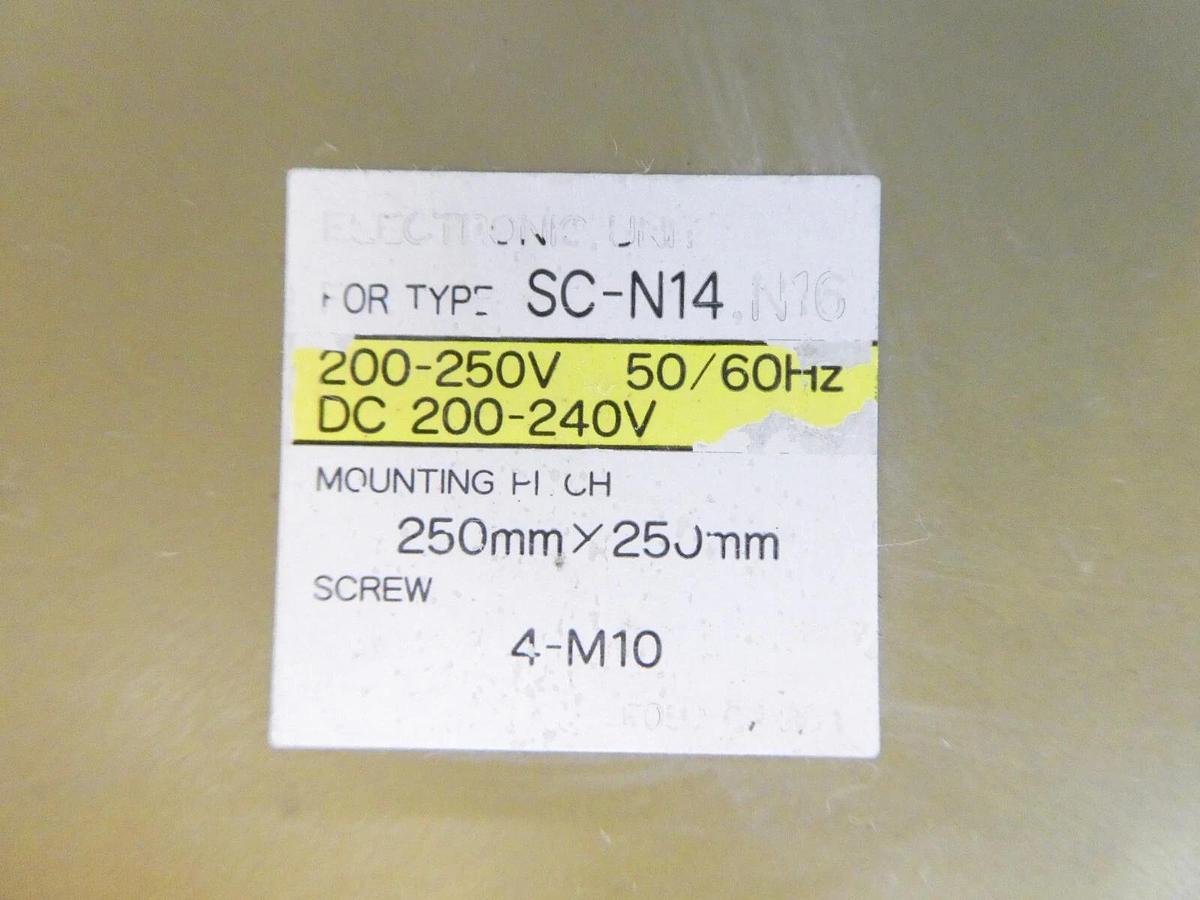 Used Fuji Electric SC6ABAA 3-Pole Magnetic Contactor Module SC-N14 Working Surplus