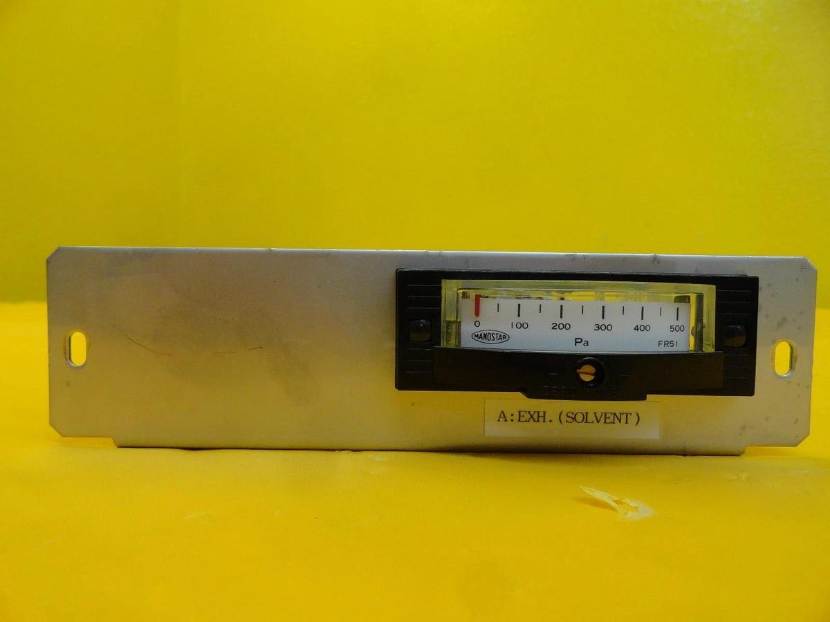 Used Yamamoto MS61ALV120D Pressure Switch Assembly Manostar FR51 TEL Lithius Used