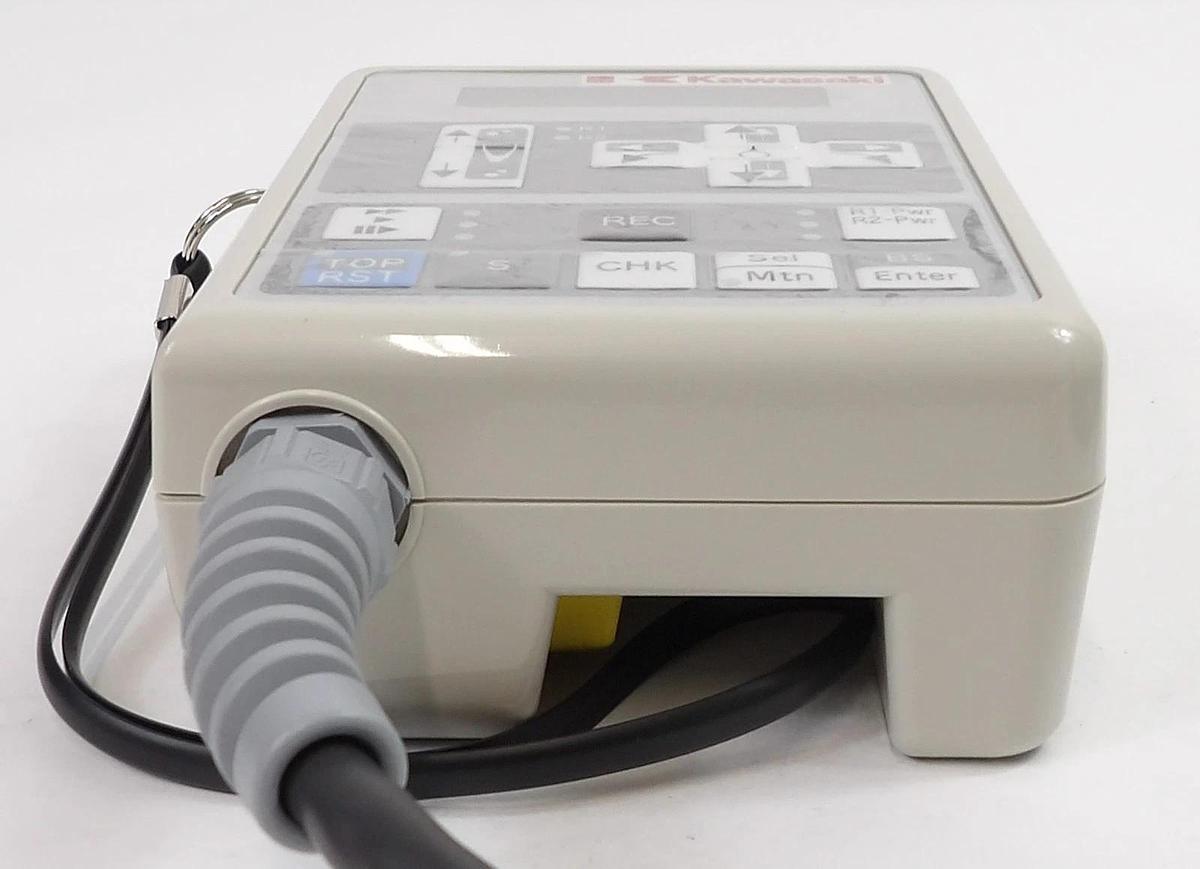 Used Kawasaki 50817-0074 Robot Teach Pendant Hand Held Controller Working Surplus