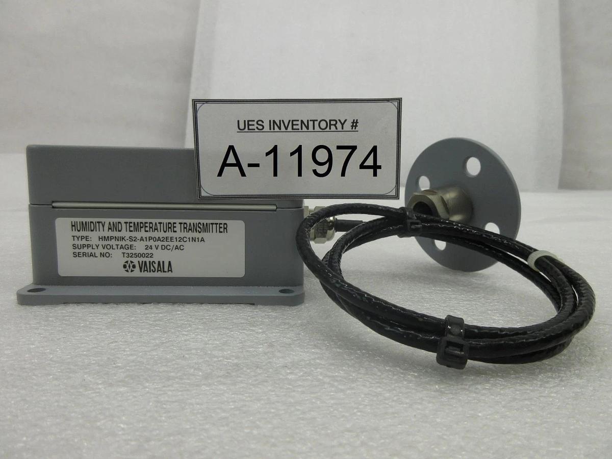 Used Vaisala HMPNIK-S2-A1P0A2EE12C1N1A Humidity and Temperature Transmitter Used