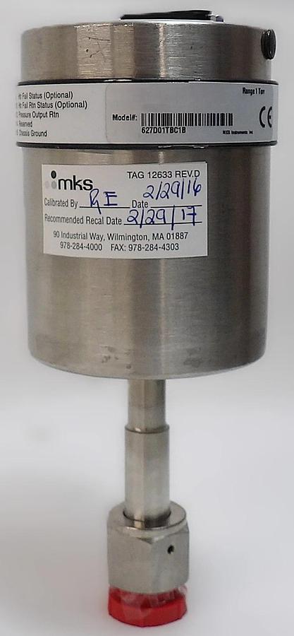 Refurbished MKS Instruments 627D01TBC1B Baratron Capacitance Manometer Refurbished