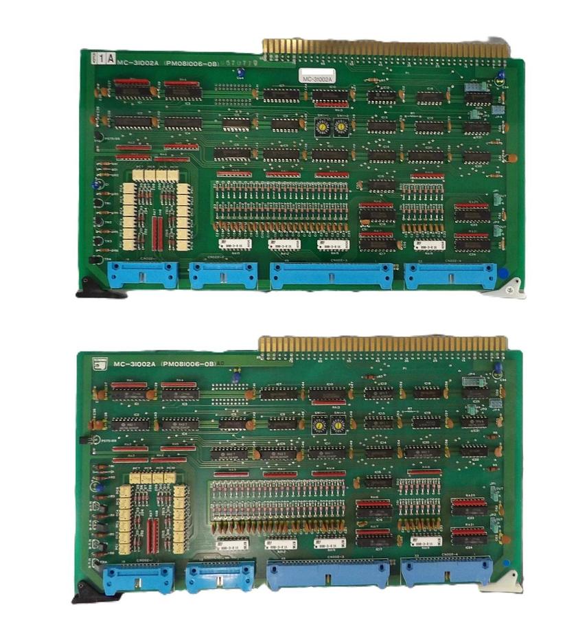 Used TEL Tokyo Electron MC-31002A Relay Process PCB Card PM081006-0B Lot of 2 Working