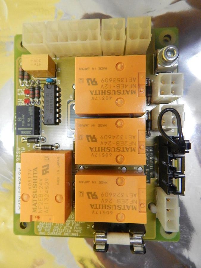 Used Alphasem AG AS264-2-01 Relay Board PCB AS264-2 Used Working