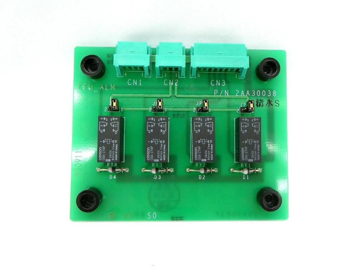 Used Hitachi 2AA30038 Relay Board PCB FFU_ALM 2AA30037 M-511E Working Spare