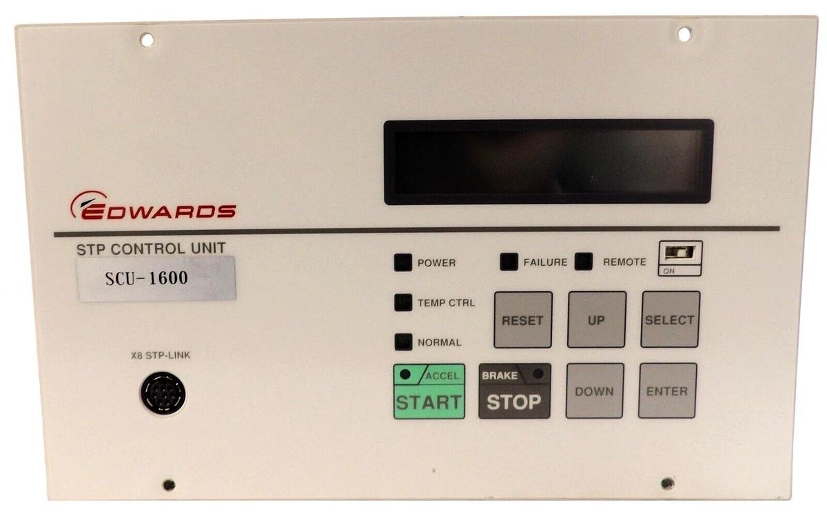Refurbished SCU-1600 Edwards YT76-Z1-Z00 Turbomolecular Pump Controller Turbo Refurbished