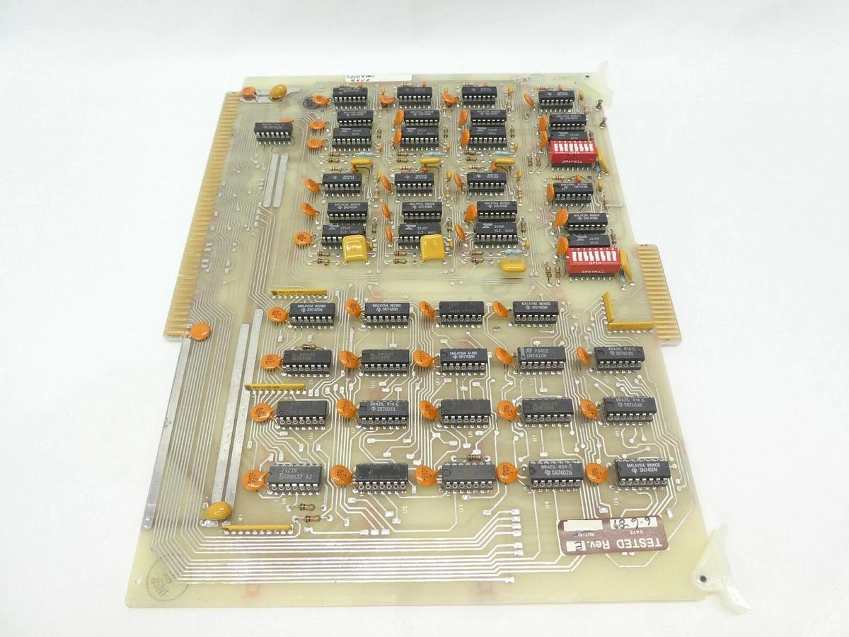 Used Varian Semiconductor VSEA D-F3509001 PCB Card LOGIC 2 F3509001 Rev. E Working
